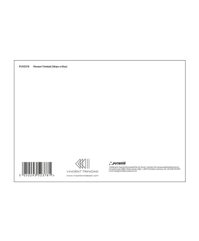 Vincent Trinidad The Kiss Ukiyo-E - pocztówka