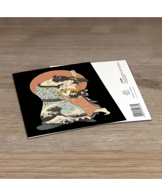 Vincent Trinidad The Kiss Ukiyo-E - pocztówka