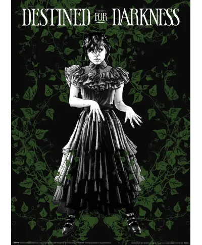 Wednesday Goth - zestaw 2 plakatów