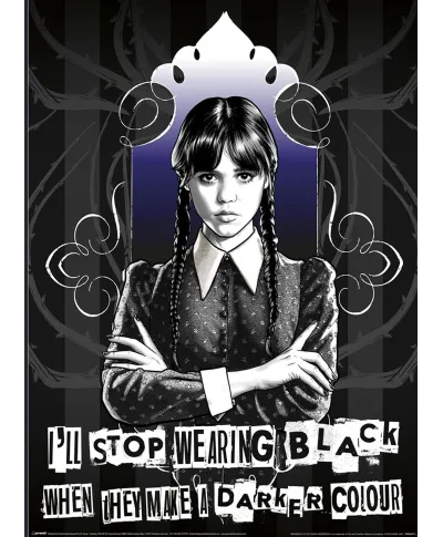 Wednesday Goth - zestaw 2 plakatów