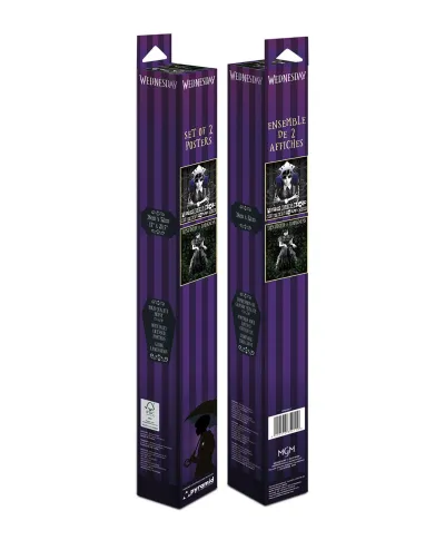 Wednesday Goth - zestaw 2 plakatów