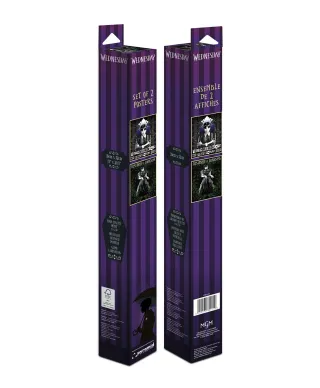 Wednesday Goth - zestaw 2 plakatów