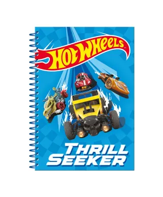 Hot Wheels Thrill Seeker - notes A5 z naklejkami