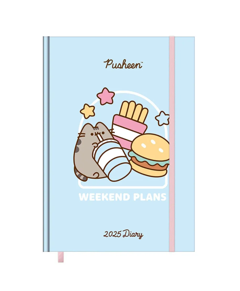 Pusheen - kalendarz książkowy A5 2025