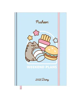 Pusheen - kalendarz książkowy A5 2025