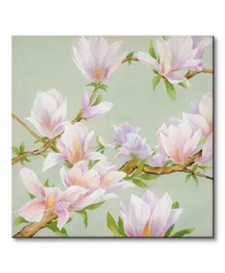 Floral Harmony - Obraz na płótnie