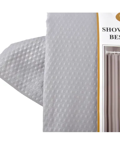 ZAC GREY Zasłona prysznicowa 180x180cm