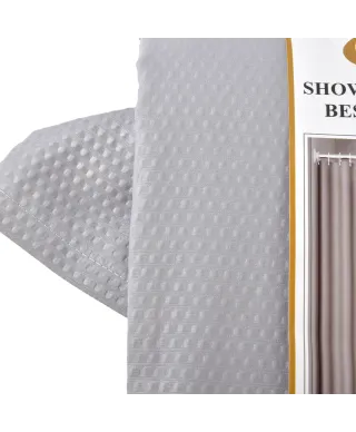 ZAC GREY Zasłona prysznicowa 180x180cm