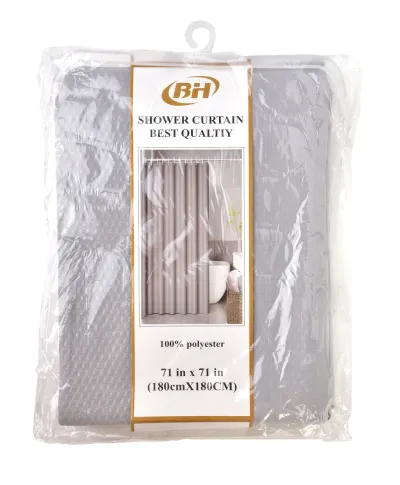 ZAC GREY Zasłona prysznicowa 180x180cm