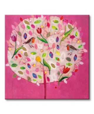 Happy Tree - Obraz na płótnie