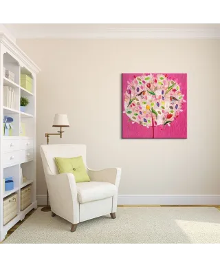 Happy Tree - Obraz na płótnie