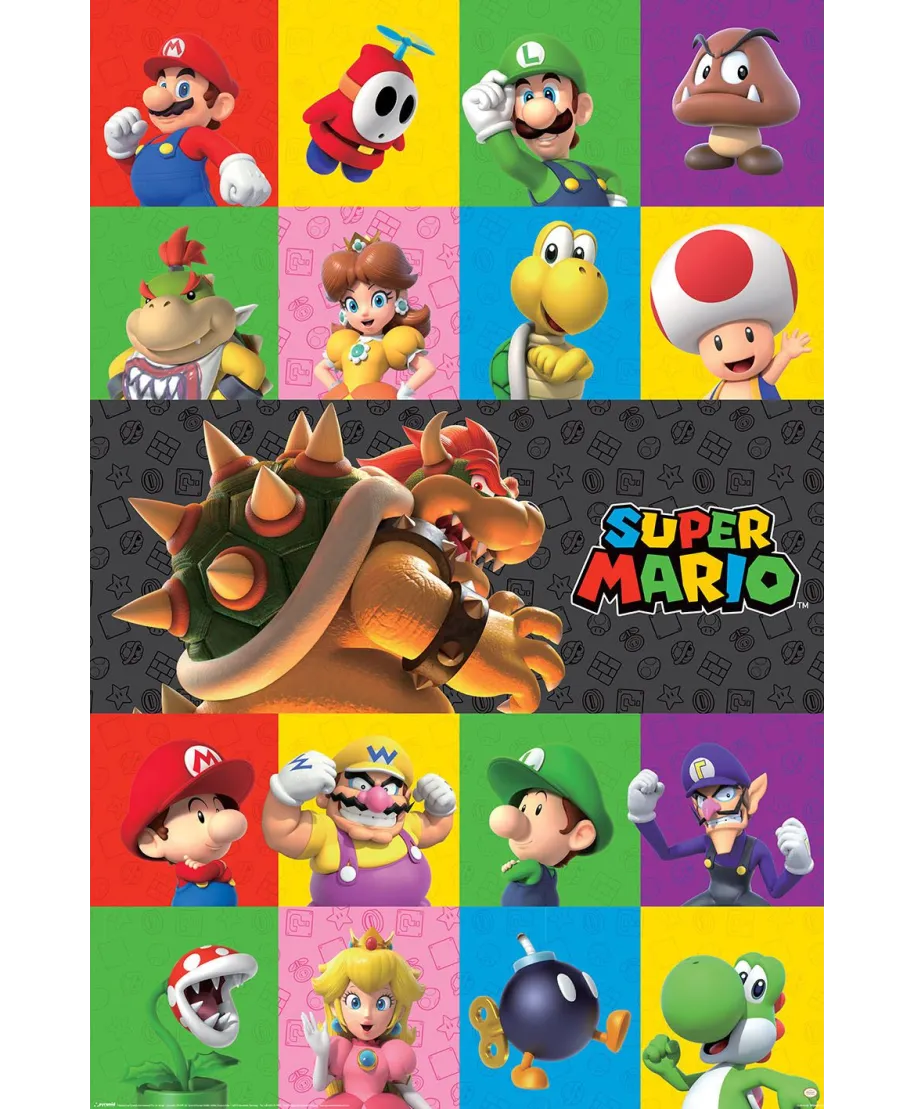 Super Mario - plakat