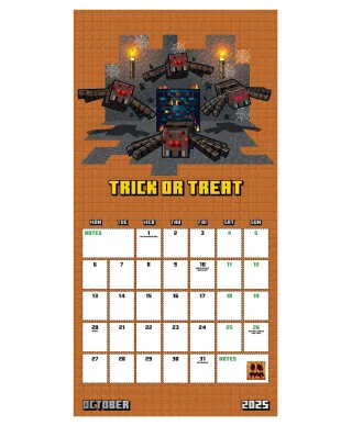 Minecraft - mini kalendarz 2025