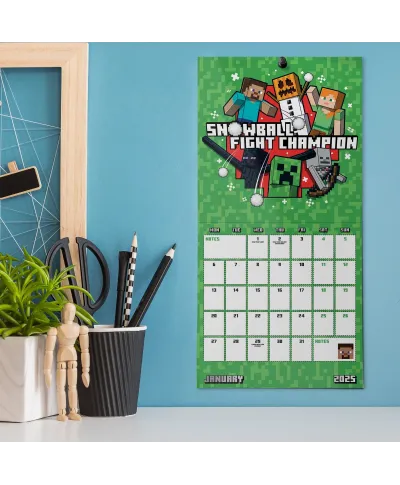 Minecraft - mini kalendarz 2025