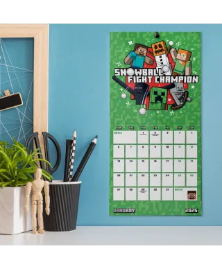 Minecraft - mini kalendarz 2025