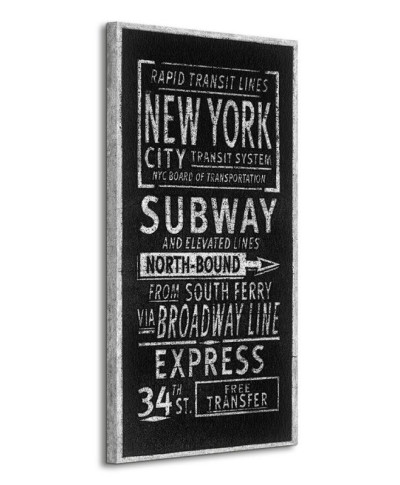 Obraz do sypialni - Rapid Transit Lines New York