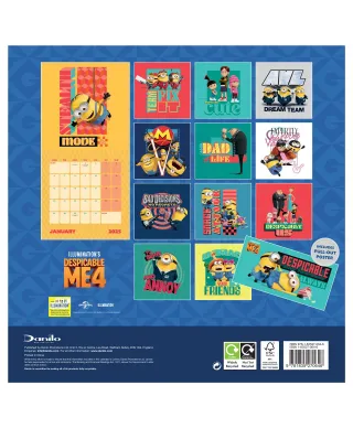 Despicable Me 4 - kalendarz 2025