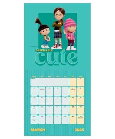 Despicable Me 4 - kalendarz 2025