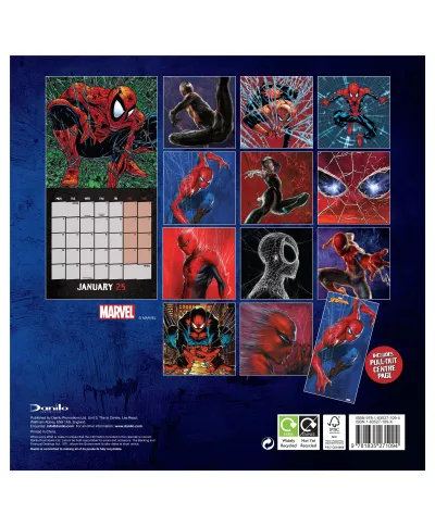 Spider-Man - kalendarz 2025