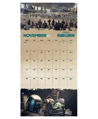 Star Wars The Mandalorian - kalendarz 2025