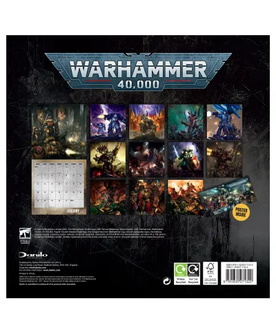 Warhammer - kalendarz 2025