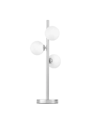 NOWOCZESNA LAMPA BIURKOWA CHROMOWANA MARSIADA W3