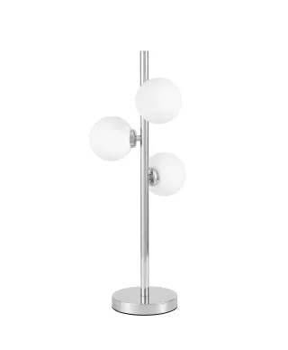 NOWOCZESNA LAMPA BIURKOWA CHROMOWANA MARSIADA W3