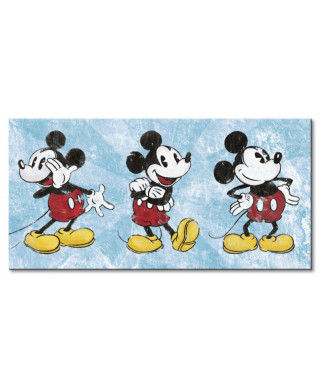 Obraz do sypialni - Mickey Mouse (Squeaky Chic Triptych)