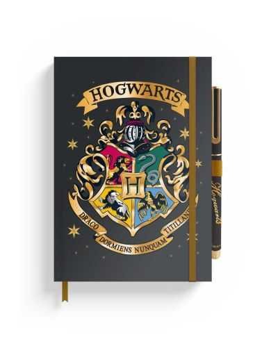 Harry Potter Herb Hogwartu - notes A5 z długopisem