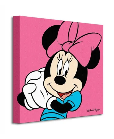 Obraz na płótnie - Minnie Mouse (Pink)