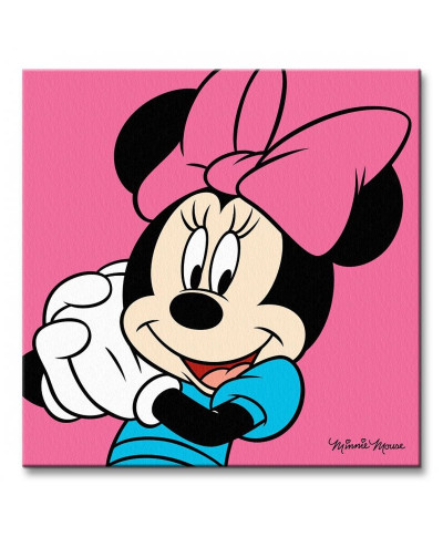 Obraz na płótnie - Minnie Mouse (Pink)