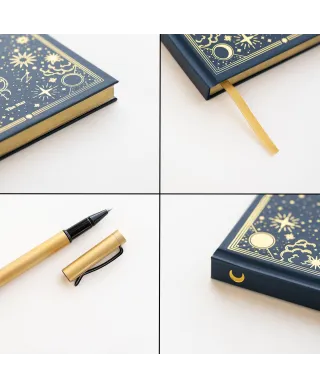 Astral - zestaw notatnika z długopisem