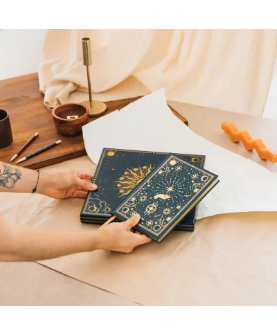 Astral - zestaw notatnika z długopisem