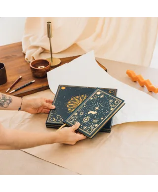 Astral - zestaw notatnika z długopisem