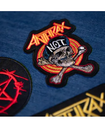 Anthrax - zestaw 3 naszywek, naprasowanek