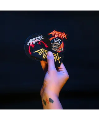 Anthrax - zestaw 3 naszywek, naprasowanek