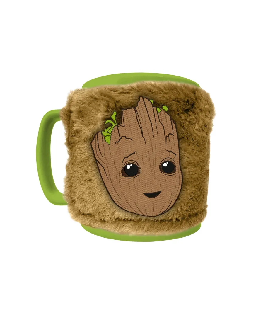 Groot Face - kubek w futerku