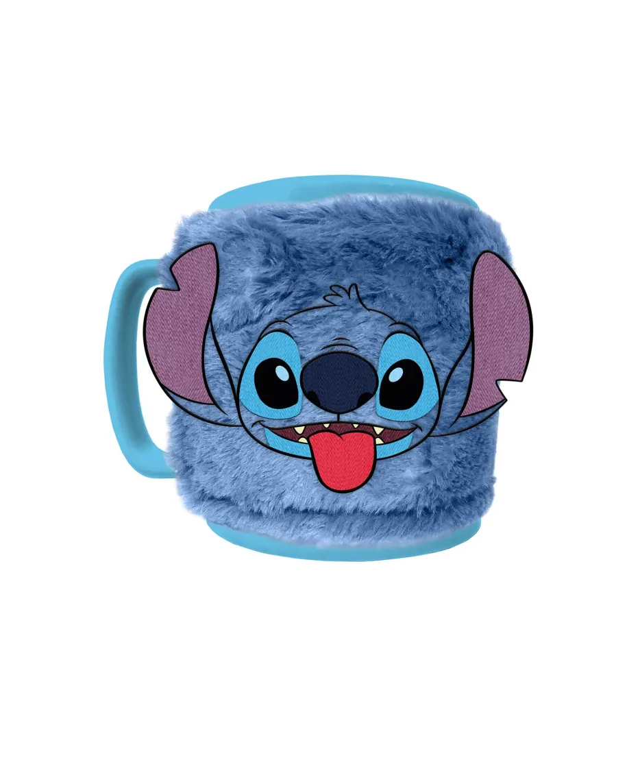 Stitch Face - kubek w futerku
