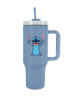 Stitch Waving - kubek termiczny z uchem