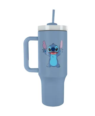 Stitch Waving - kubek termiczny z uchem