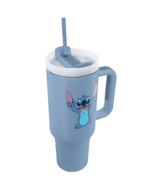 Stitch Waving - kubek termiczny z uchem