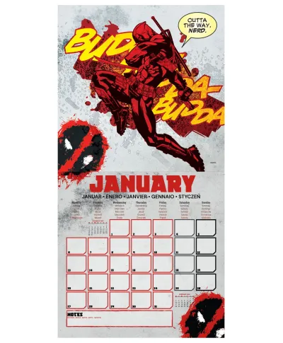 Deadpool 2025 - kalendarz 2025