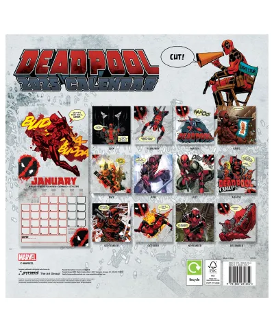 Deadpool 2025 - kalendarz 2025