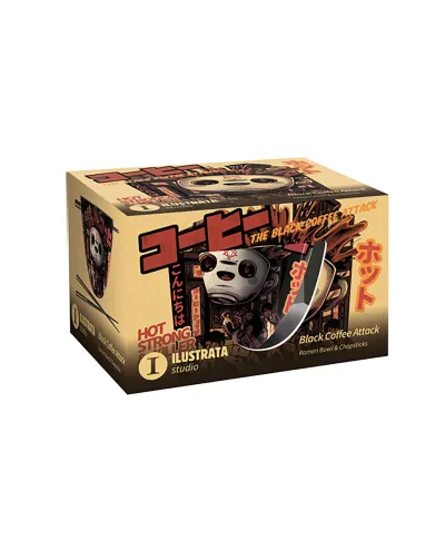 Ilustrata Black Coffee Attack - zestaw do ramen