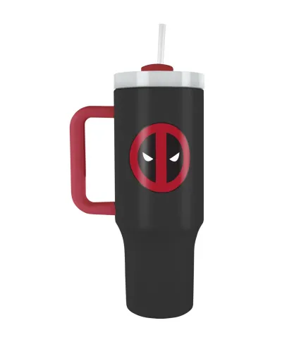 Deadpool Symbol - kubek termiczny z uchem