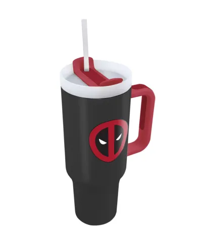 Deadpool Symbol - kubek termiczny z uchem