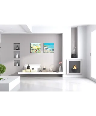 Obraz do sypialni - Beach Huts