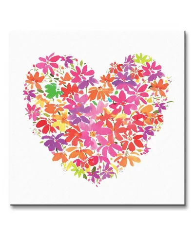Obraz do salonu - Floral Heart