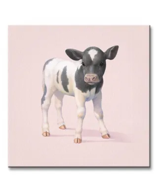Obraz dla dzieci - Krówka - 40x40 cm
