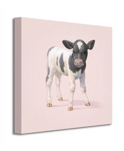 Obraz dla dzieci - Krówka - 40x40 cm